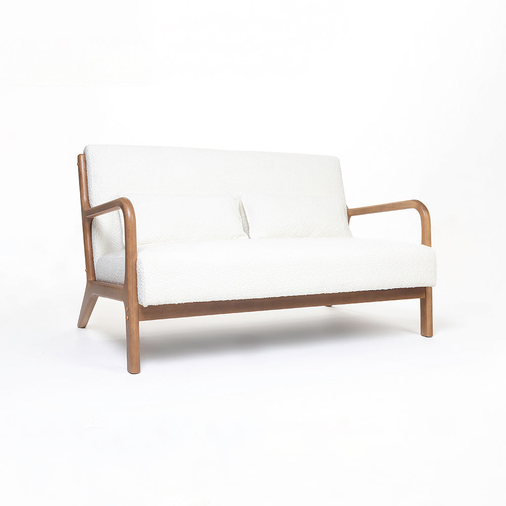 Roxanne 2 seater Sofa - White