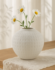White Derek Terracotta Vase