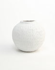 White Derek Terracotta Vase