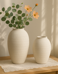 Kinks Terracotta Vase Set of 2