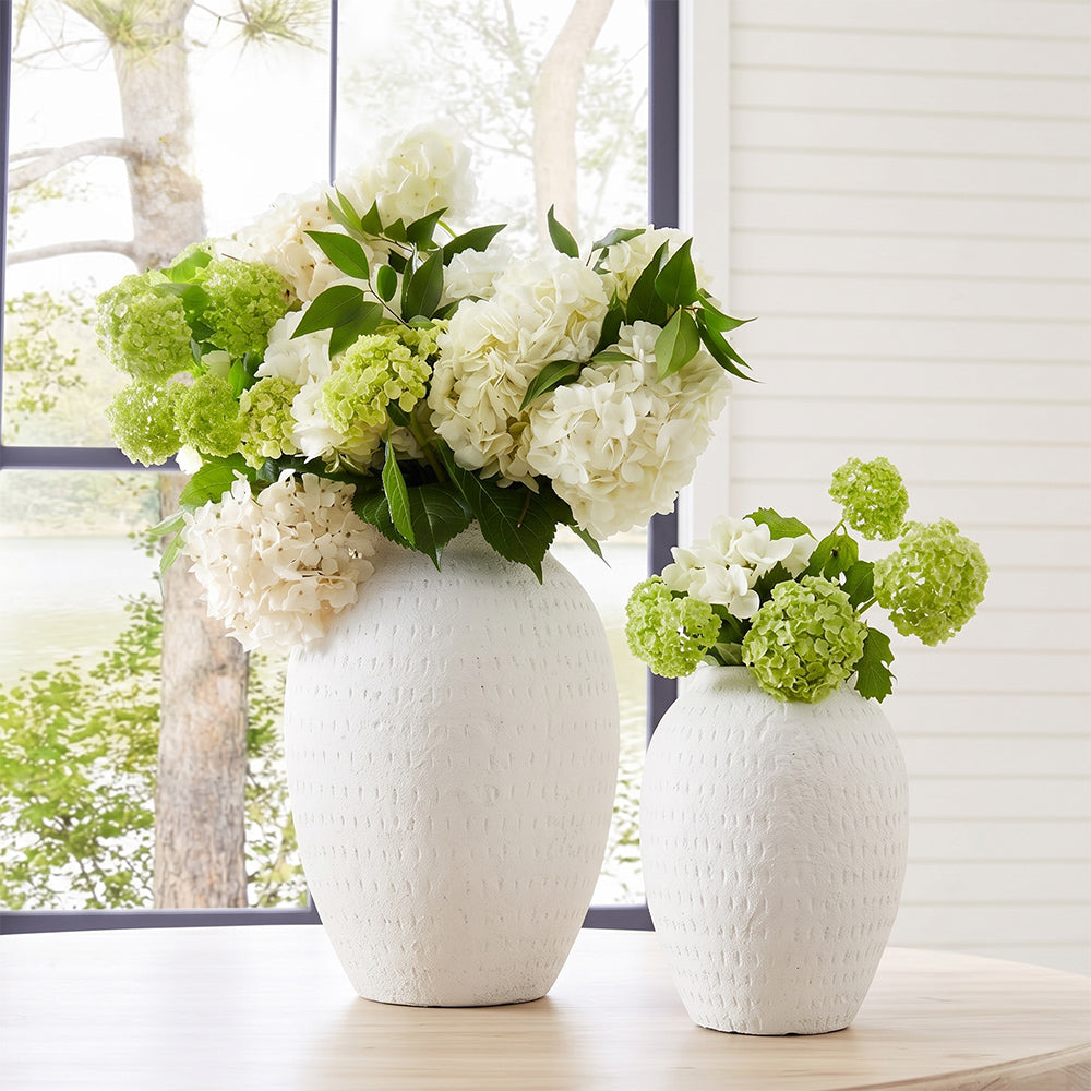 Kinks Terracotta Vase Set of 2