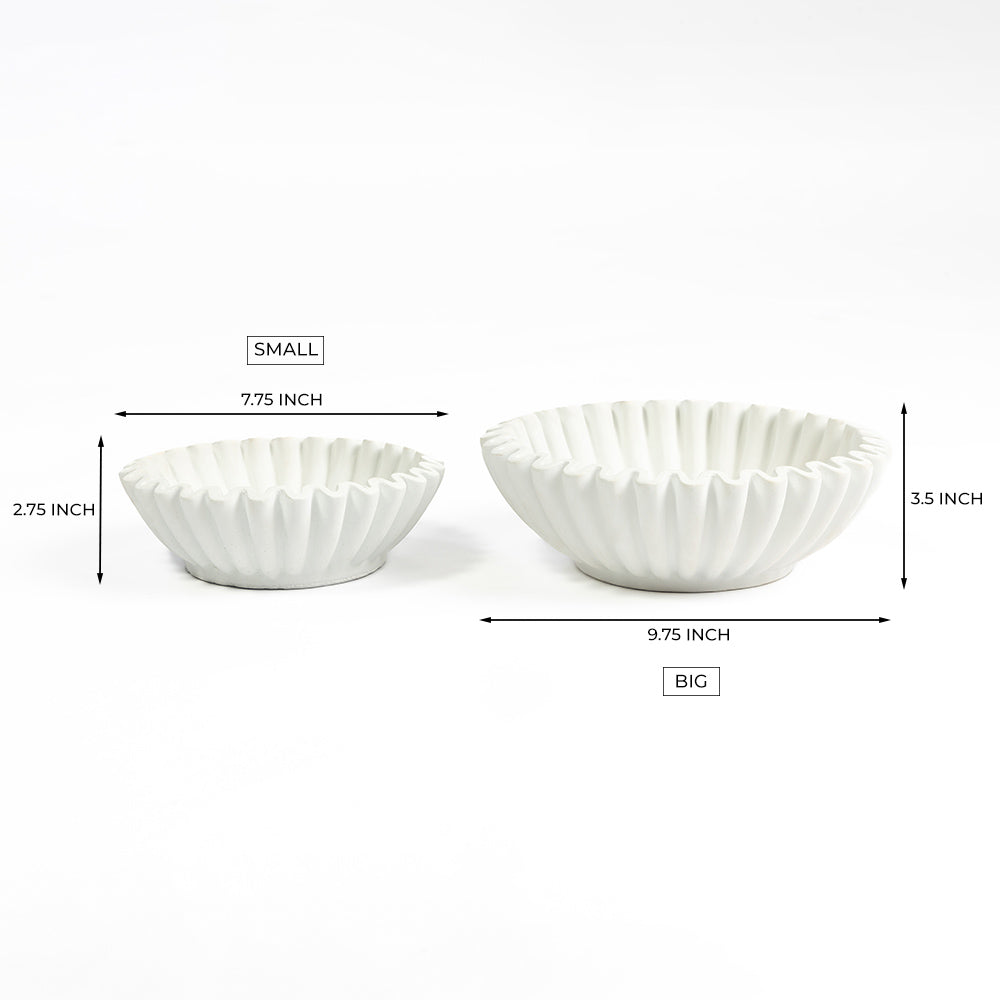 Coral Drift Terracotta Bowl