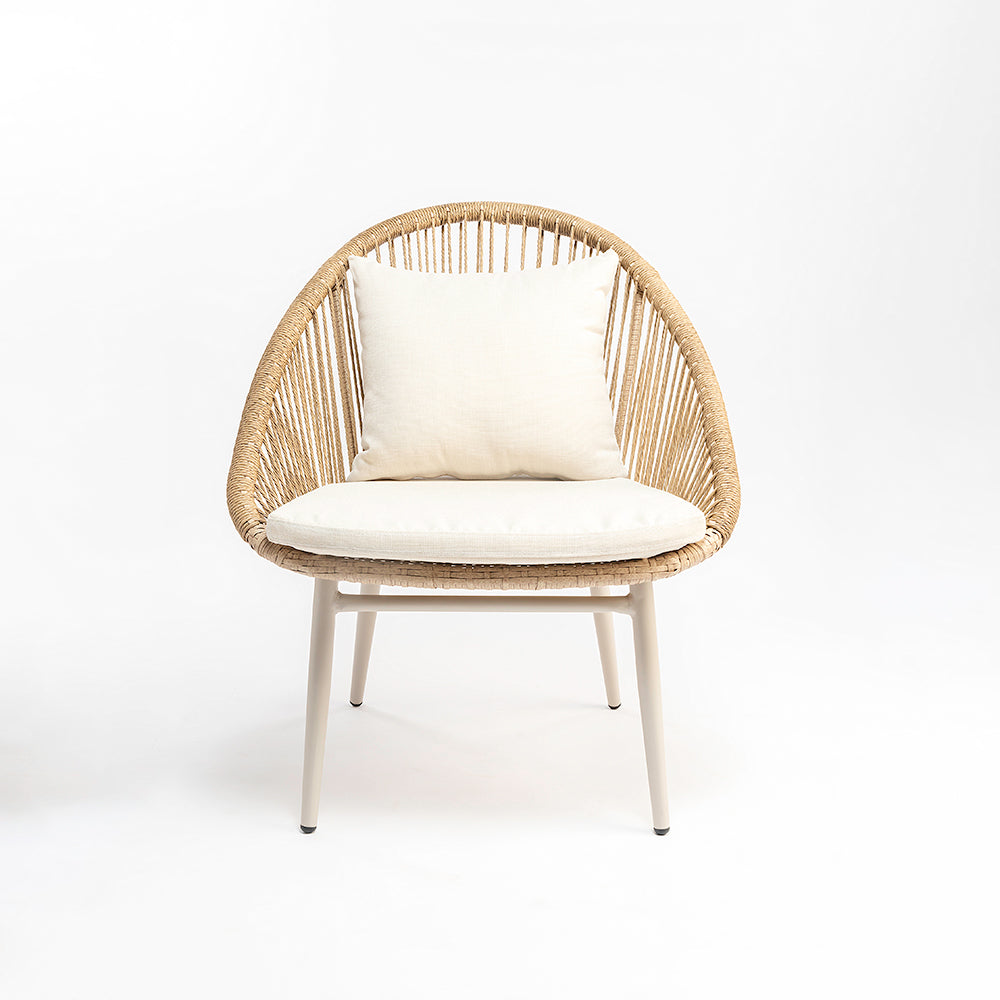 Mott Rattan Outdoor Chair