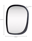 Mango Frost Mirror Frame - Black