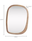Mango Frost Mirror Frame - Natural