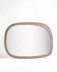 Mango Frost Mirror Frame - Rustic Natural