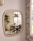 Mango Frost Mirror Frame - Rustic White