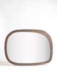 Mango Frost Mirror Frame - Walnut