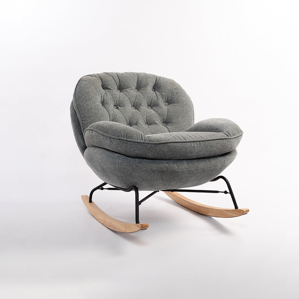 Knack Cotton Rocking Chair