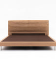 Sable Leather Bed
