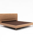 Sable Leather Bed