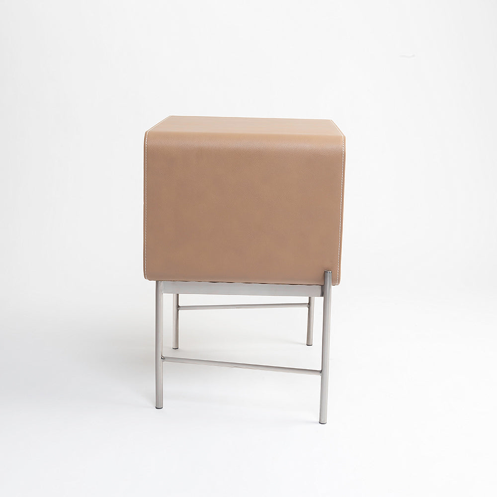 Sable Leather Bed - King Double bed Queen Bed Bed + 1 Bedside Table Bed + 2 Bedside Table