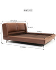 Amorous Leather Bed