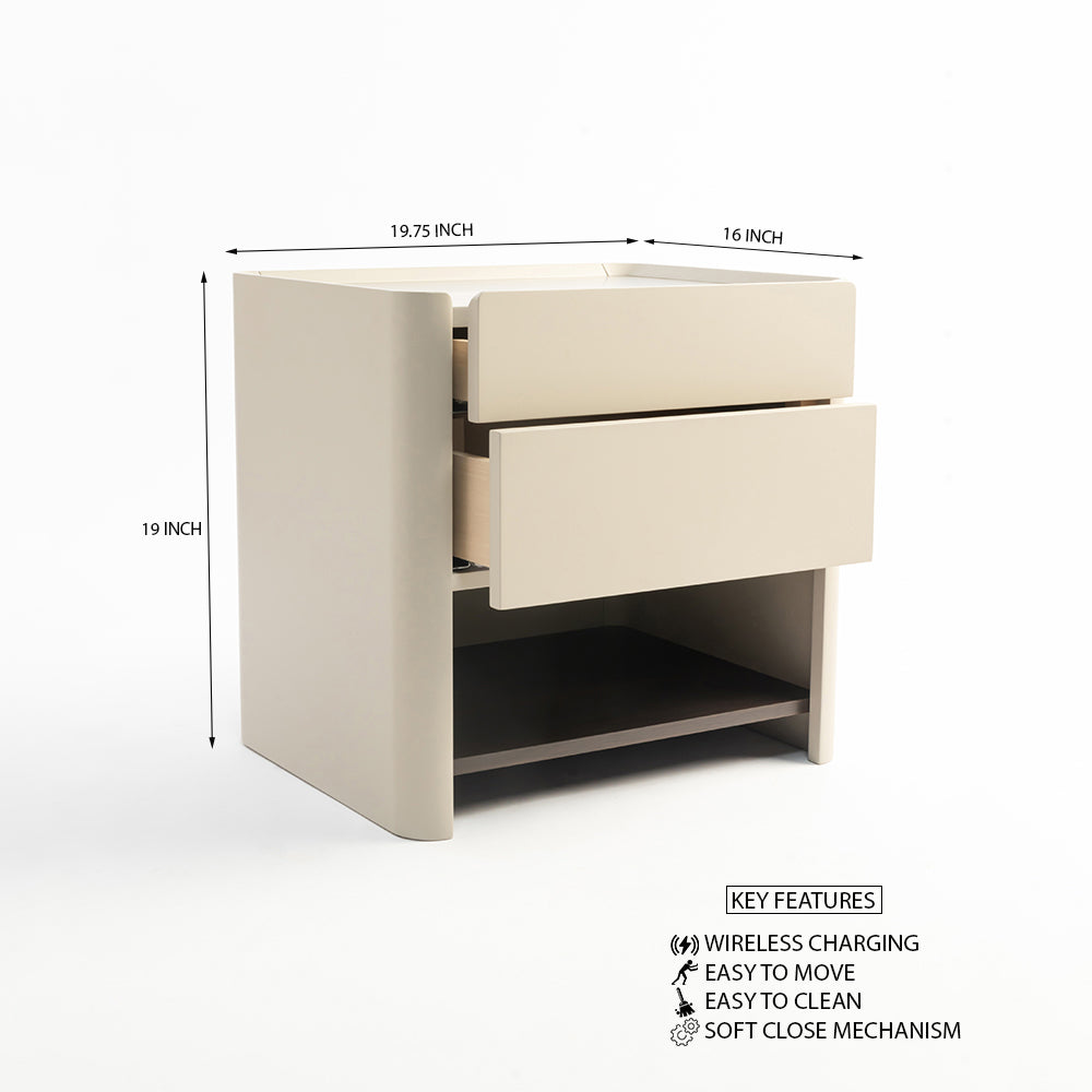 EclipseValt Bedside Table
