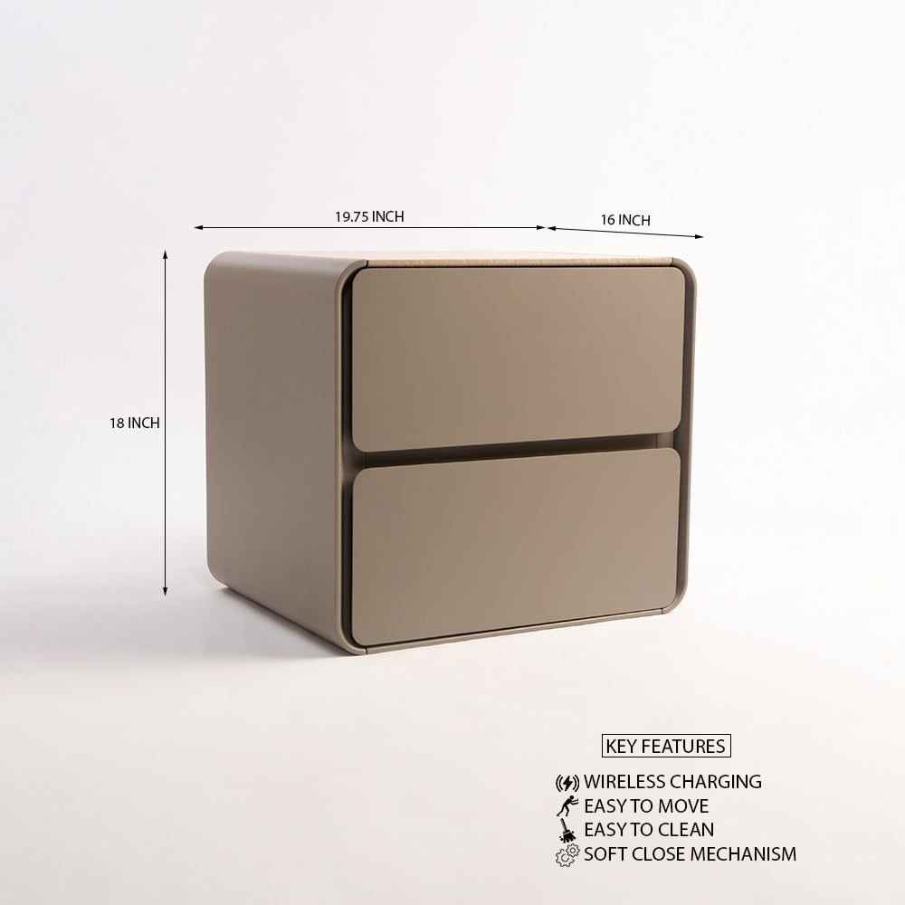 Techno Bedside Table