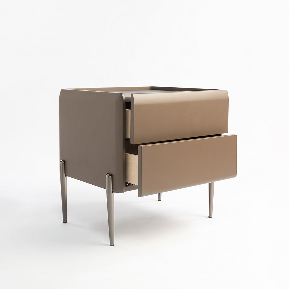 Bronze Luxe Bedside Table