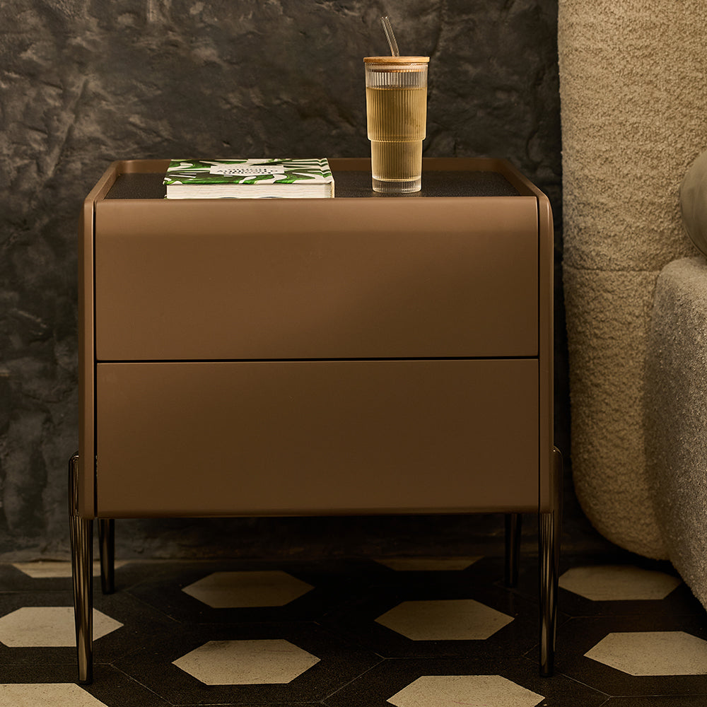 Bronze Luxe Bedside Table