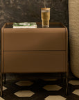 Bronze Luxe  Bedside Table