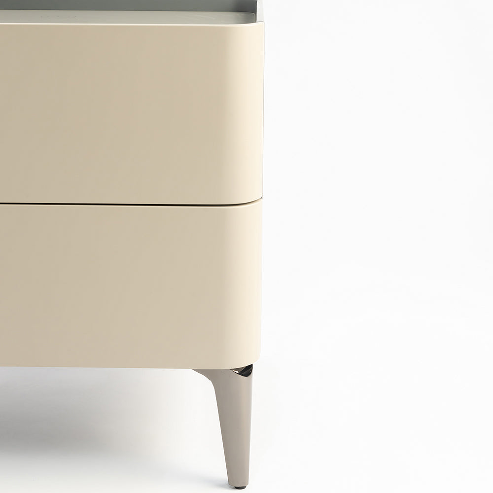 Slate smart Bedside Table