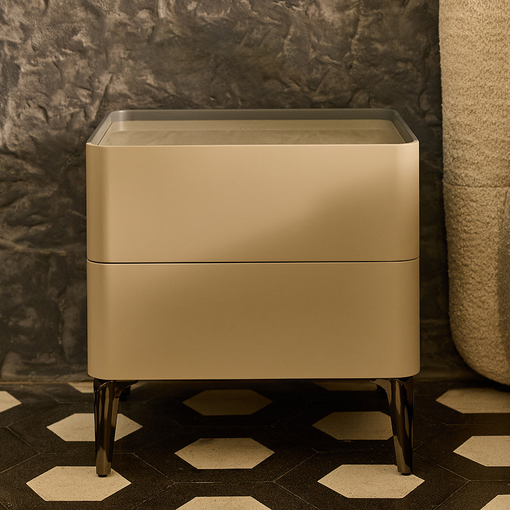 Slate smart Bedside Table