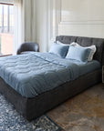 Heritage Upholstered Bed - Boucle