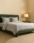 Forge Upholstered Bed - Boucle