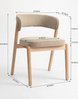 Harbor Dining Chair - Flaxen