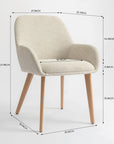 Ashford Dining Chair - Beige