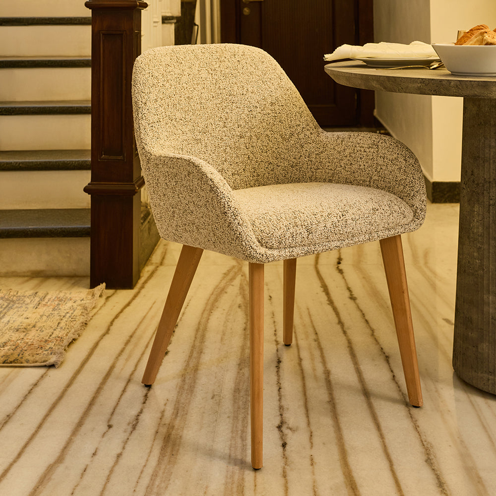 Ashford Wooden Dining Chair - Light Brown