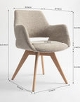 Bastion Dining Chair - Wheat