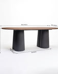 Vanguard 6 Seater Dining Table