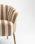 Cherry Stripped Armchair