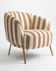 Cherry Stripped Armchair