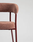 Amber Dining Chair - Light Maroon