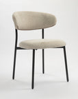 Moonlit Mesh Dining Chair - Off White