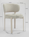 Snowflake Dining Chair - Beige