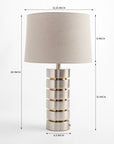 Ethereal Table Lamp - Nickel