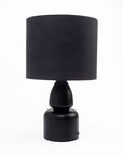 Noir Forge Table Lamp - Black