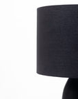 Noir Forge Table Lamp - Black