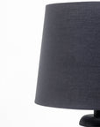 Charcoal Table Lamp - Black