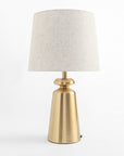 Charcoal Table Lamp - Brass