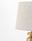 Charcoal Table Lamp - Brass