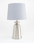 Charcoal Table Lamp - Nickel
