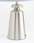 Charcoal Table Lamp - Nickel