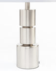 Dark Gleam Table Lamp - Nickel