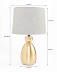 Pitch Light Table Lamp - Brass