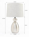 Pitch Light Table Lamp - Nickel
