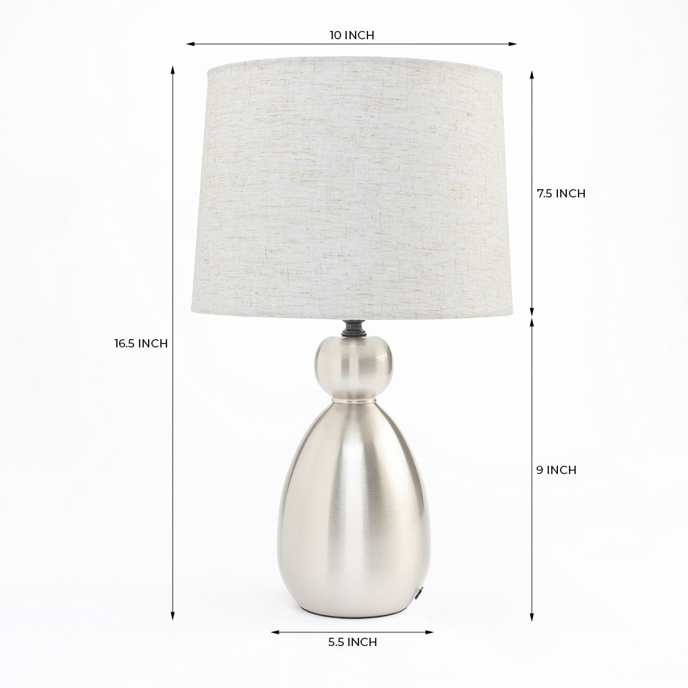 Pitch Light Table Lamp - Nickel