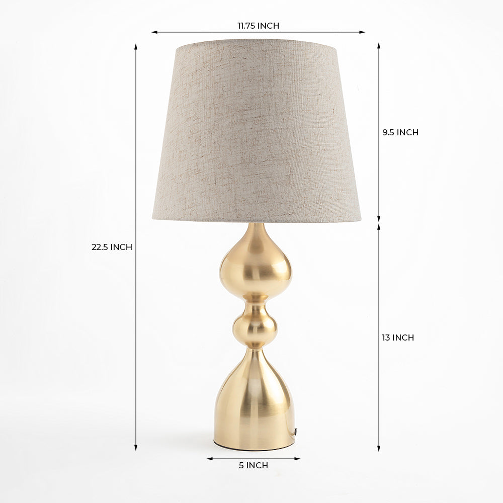 Lumina Table Lamp - Brass