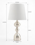 Lumina Table Lamp - Nickel